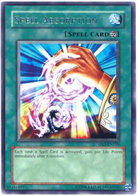 Spell Absorption [DR3-EN159] Rare | The Time Vault CA