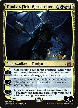 Tamiyo, Field Researcher [Eldritch Moon Promos] | The Time Vault CA