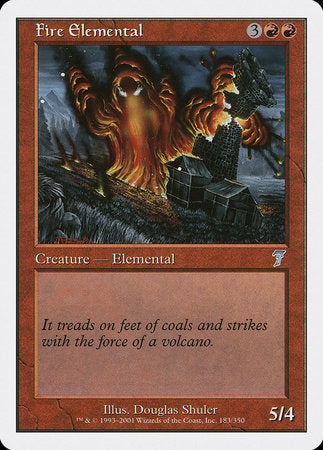Fire Elemental [Seventh Edition] | The Time Vault CA