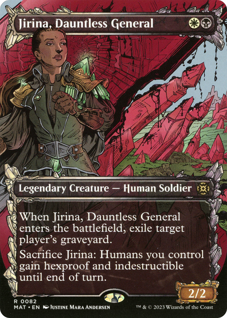 Jirina, Dauntless General (Showcase) [March of the Machine: The Aftermath] | The Time Vault CA