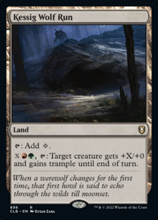 Kessig Wolf Run [Commander Legends: Battle for Baldur's Gate] | The Time Vault CA