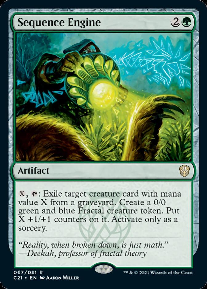 Sequence Engine [Commander 2021] | The Time Vault CA