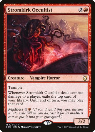 Stromkirk Occultist [Commander 2019] | The Time Vault CA