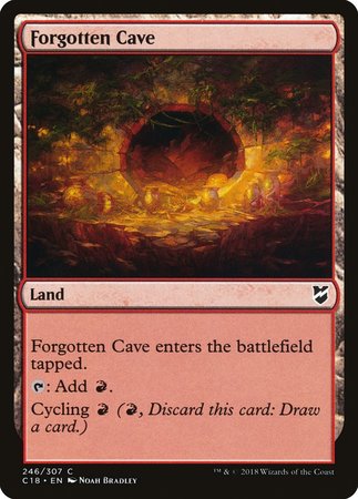Forgotten Cave [Commander 2018] | The Time Vault CA