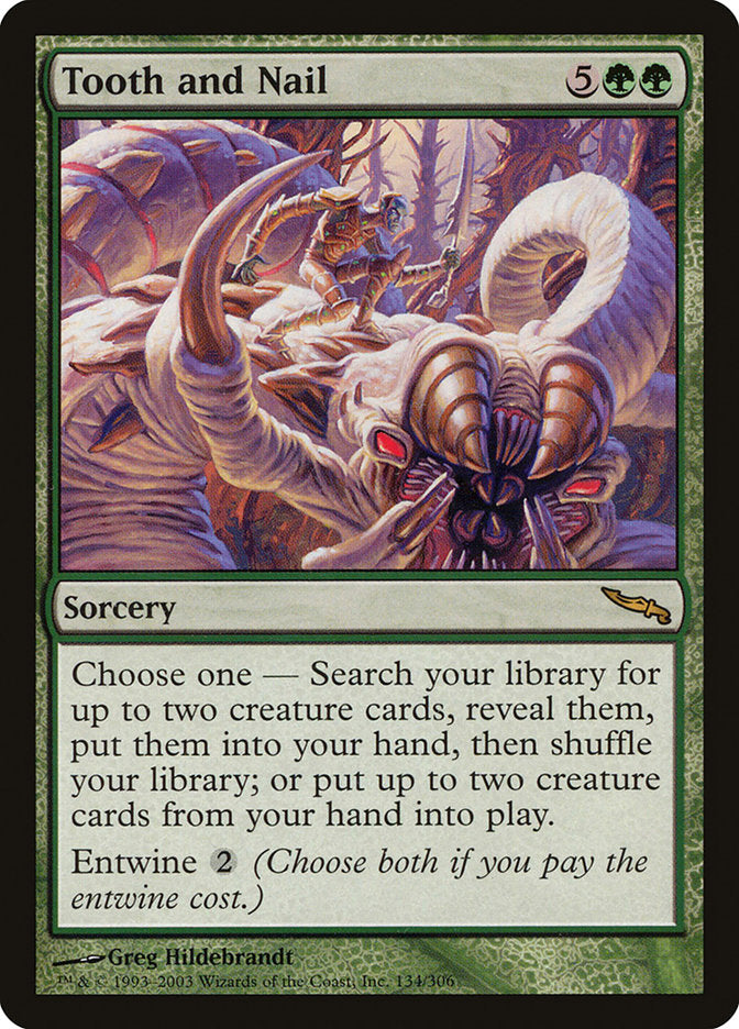 Tooth and Nail [Mirrodin] | The Time Vault CA