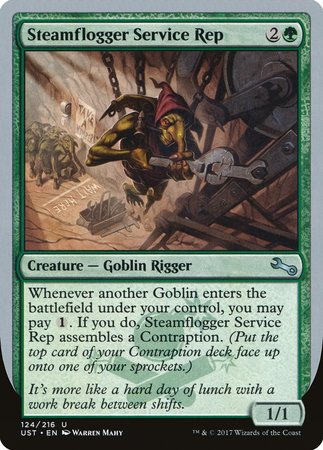 Steamflogger Service Rep [Unstable] | The Time Vault CA