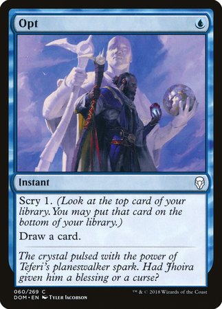 Opt [Dominaria] | The Time Vault CA