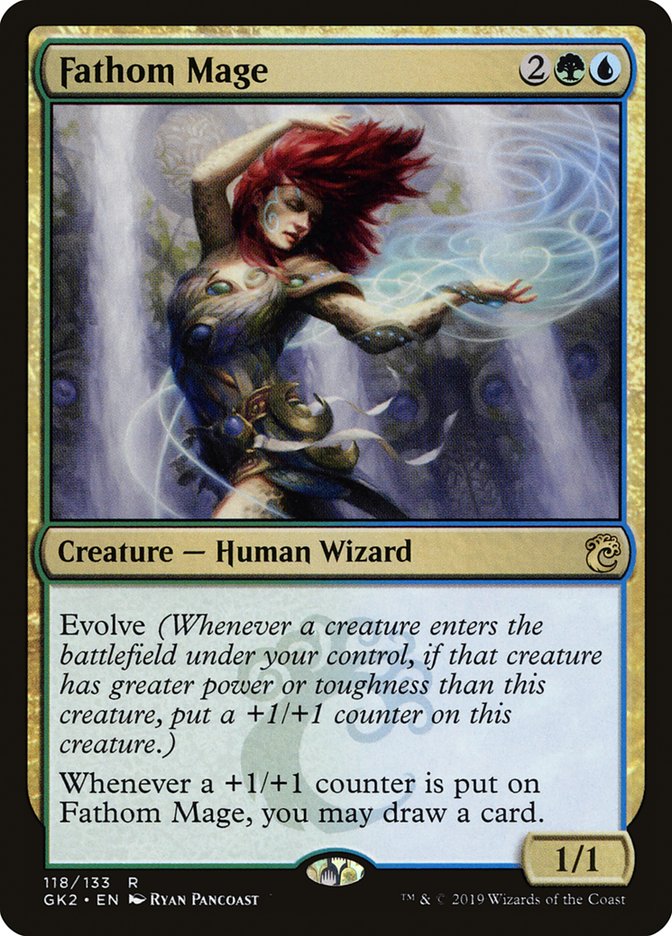 Fathom Mage [Ravnica Allegiance Guild Kit] | The Time Vault CA