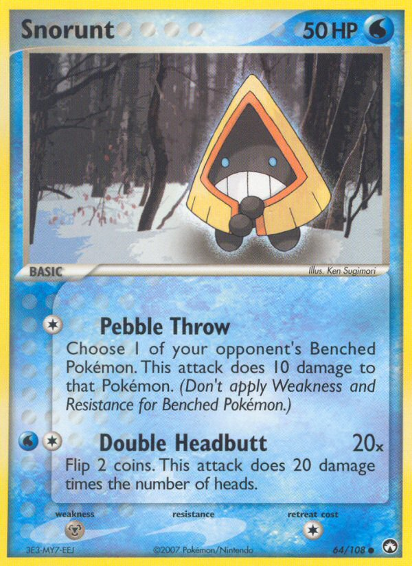 Snorunt (64/108) [EX: Power Keepers] | The Time Vault CA