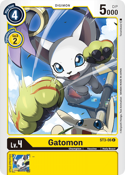 Gatomon [ST3-06] [Starter Deck: Heaven's Yellow] | The Time Vault CA
