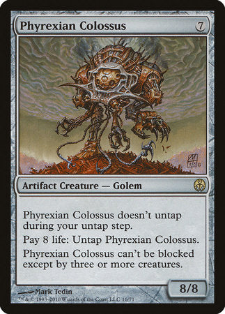 Phyrexian Colossus [Duel Decks: Phyrexia vs. the Coalition] | The Time Vault CA