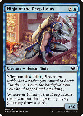 Ninja of the Deep Hours [Commander 2015] | The Time Vault CA