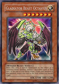Gladiator Beast Octavius [GLAS-EN000] Secret Rare | The Time Vault CA