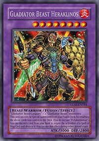 Gladiator Beast Heraklinos [GLAS-EN044] Secret Rare | The Time Vault CA