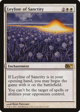 Leyline of Sanctity [Magic 2011] | The Time Vault CA