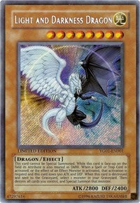 Light and Darkness Dragon [YG01-EN001] Secret Rare | The Time Vault CA