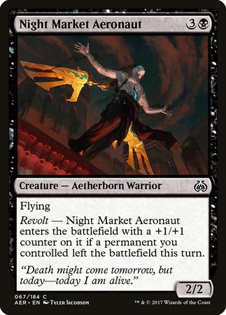 Night Market Aeronaut [Aether Revolt] | The Time Vault CA