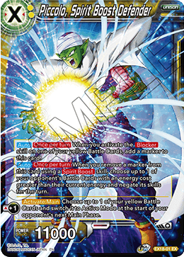 Piccolo, Spirit Boost Defender [EX18-01] | The Time Vault CA