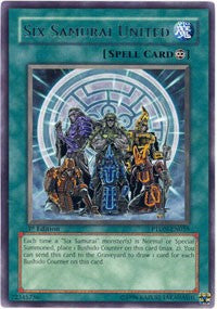 Six Samurai United [PTDN-EN059] Rare | The Time Vault CA
