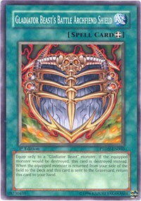 Gladiator Beast's Battle Archfiend Shield [PTDN-EN060] Common | The Time Vault CA