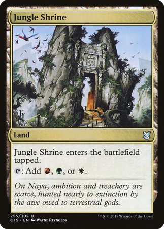 Jungle Shrine [Commander 2019] | The Time Vault CA