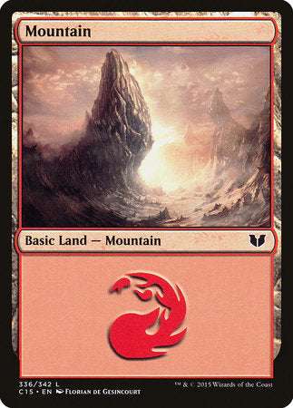 Mountain (336) [Commander 2015] | The Time Vault CA