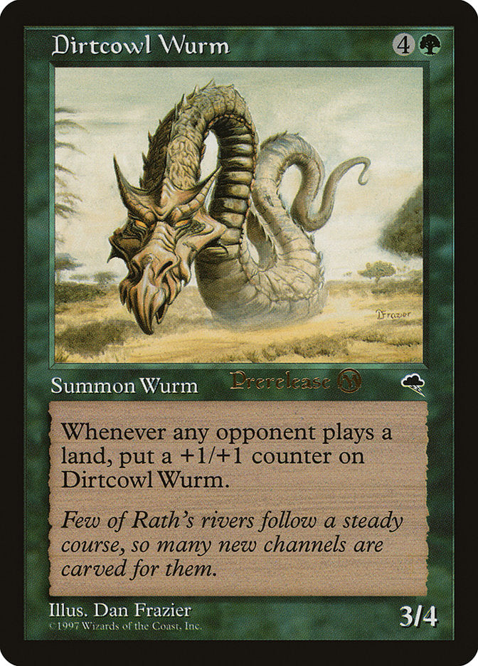 Dirtcowl Wurm [Tempest Promos] | The Time Vault CA