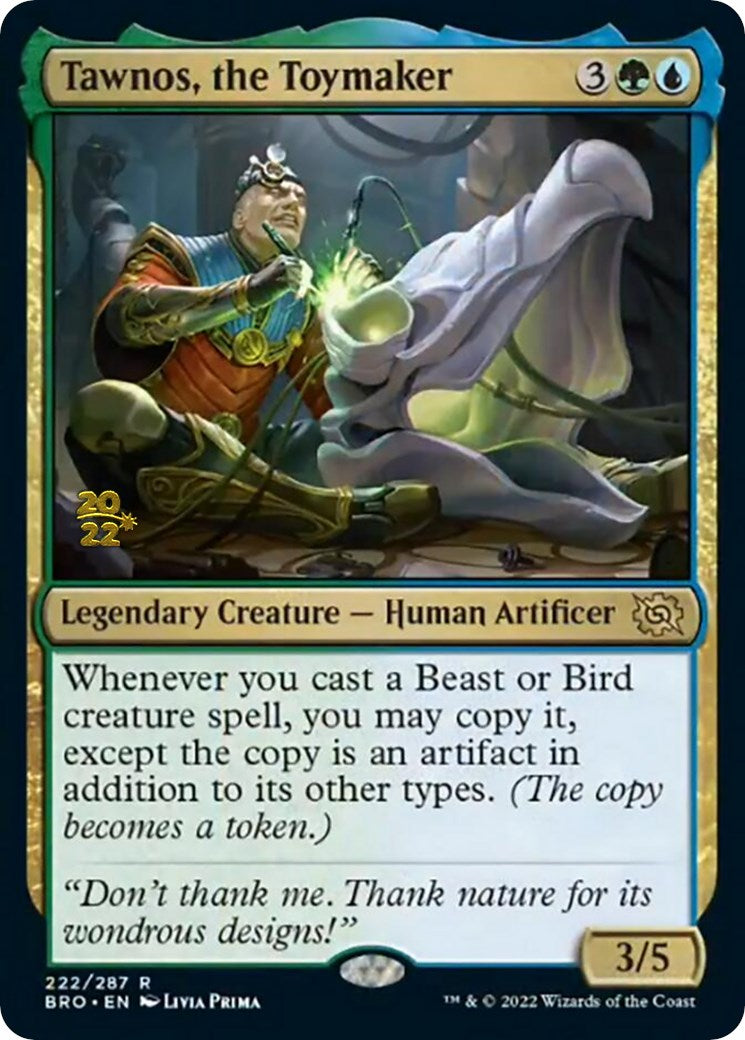 Tawnos, the Toymaker [The Brothers' War: Prerelease Promos] | The Time Vault CA