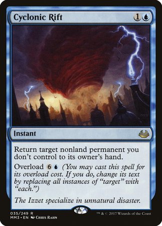 Cyclonic Rift [Modern Masters 2017] | The Time Vault CA