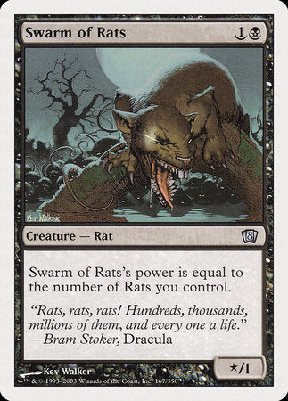 Swarm of Rats [Eighth Edition] | The Time Vault CA