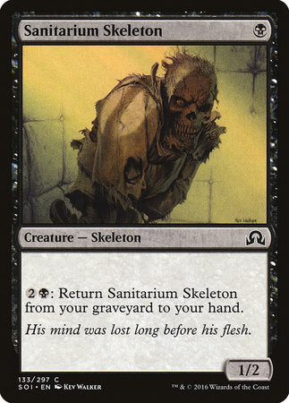 Sanitarium Skeleton [Shadows over Innistrad] | The Time Vault CA