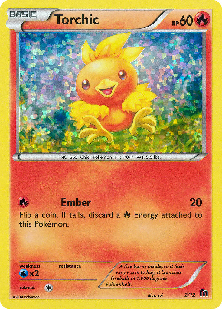 Torchic (2/12) [McDonald's Promos: 2016 Collection] | The Time Vault CA