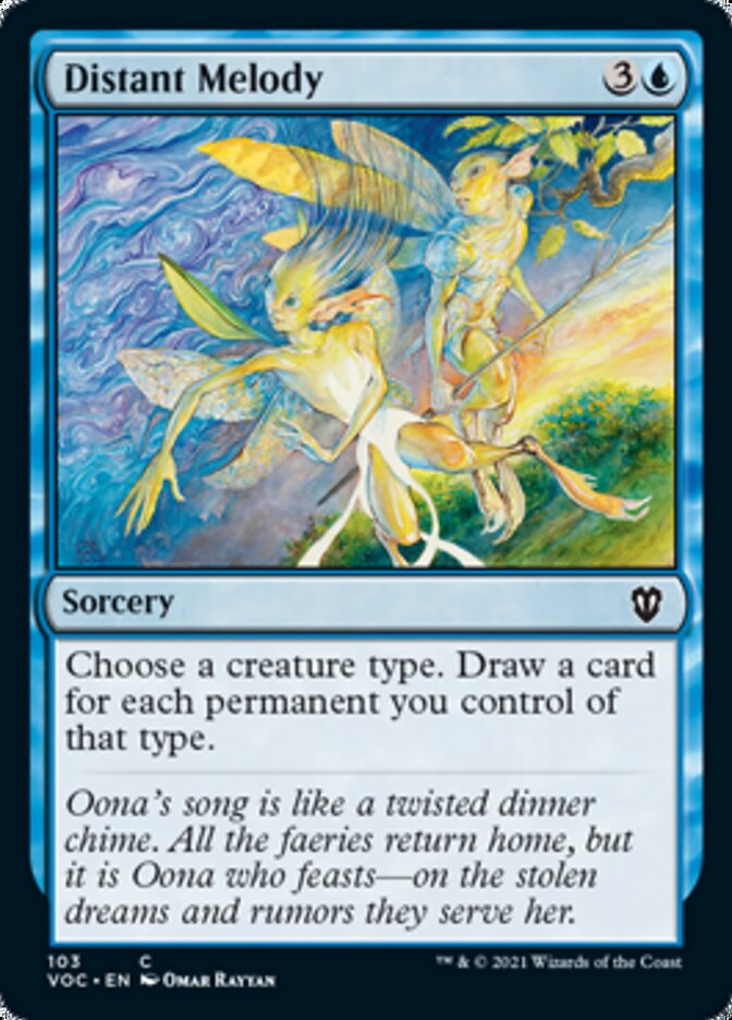 Distant Melody [Innistrad: Crimson Vow Commander] | The Time Vault CA