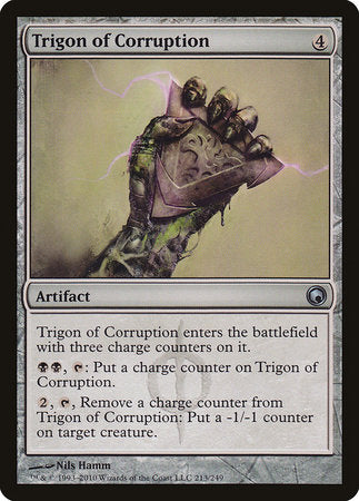 Trigon of Corruption [Scars of Mirrodin] | The Time Vault CA