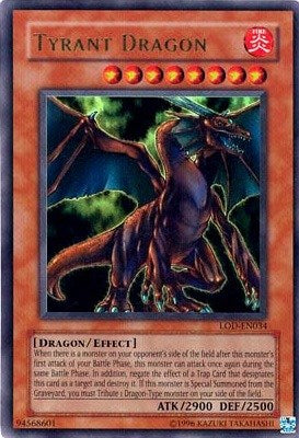 Tyrant Dragon [LOD-EN034] Ultra Rare | The Time Vault CA