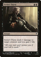 Sorin's Thirst [Duel Decks: Sorin vs. Tibalt] | The Time Vault CA