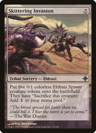 Skittering Invasion [Rise of the Eldrazi] | The Time Vault CA