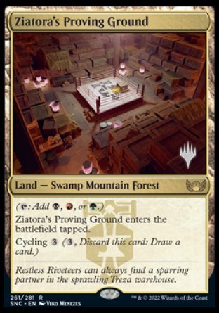 Ziatora's Proving Ground (Promo Pack) [Streets of New Capenna Promos] | The Time Vault CA