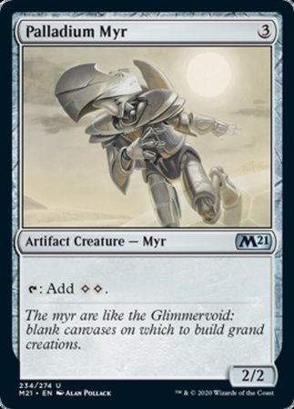 Palladium Myr [Core Set 2021] | The Time Vault CA