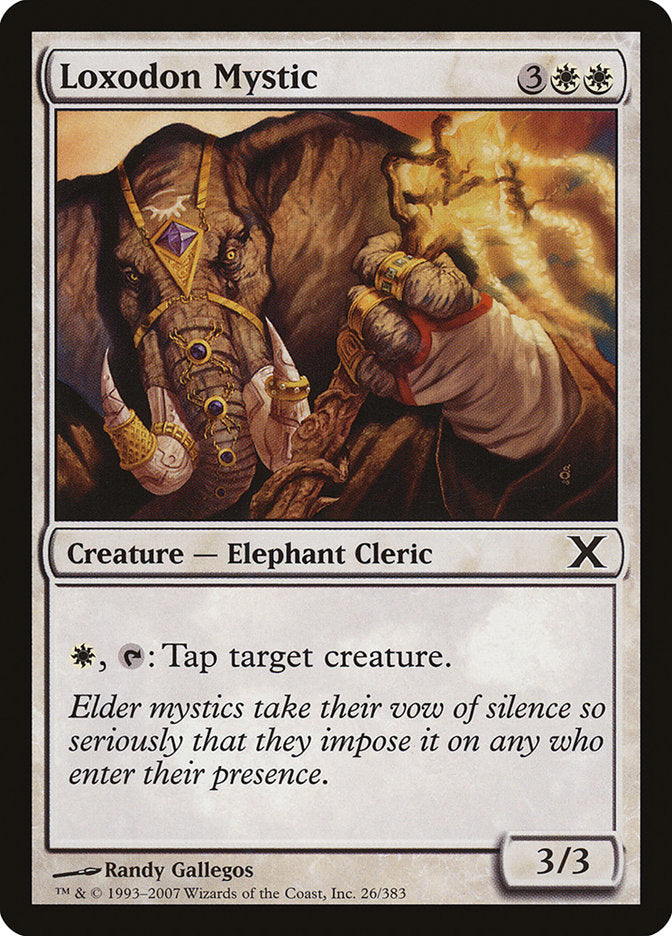 Loxodon Mystic [Tenth Edition] | The Time Vault CA