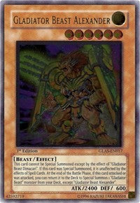 Gladiator Beast Alexander (UTR) [GLAS-EN017] Ultimate Rare | The Time Vault CA