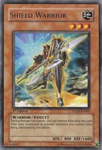 Shield Warrior [TDGS-EN005] Rare | The Time Vault CA