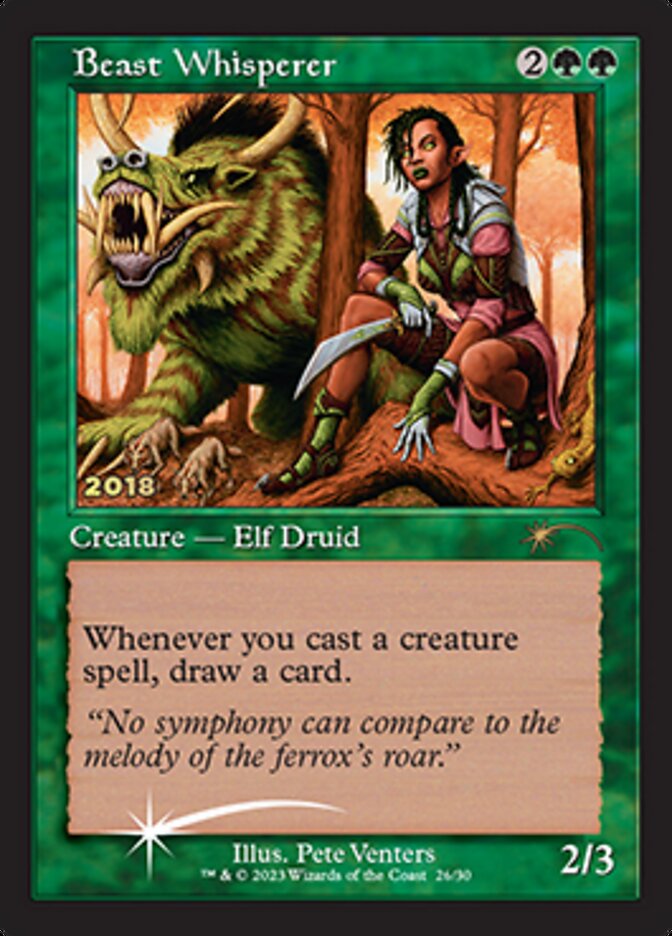 Beast Whisperer [30th Anniversary Promos] | The Time Vault CA