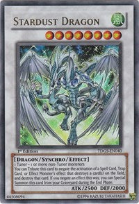 Stardust Dragon [TDGS-EN040] Ultra Rare | The Time Vault CA