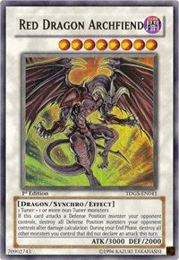 Red Dragon Archfiend [TDGS-EN041] Ultra Rare | The Time Vault CA