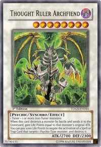 Thought Ruler Archfiend [TDGS-EN044] Ultra Rare | The Time Vault CA