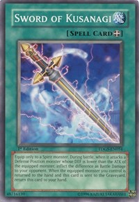 Sword of Kusanagi [TDGS-EN054] Common | The Time Vault CA