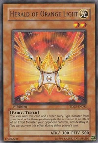 Herald of Orange Light [TDGS-EN082] Rare | The Time Vault CA