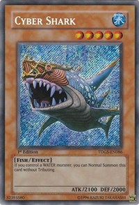 Cyber Shark [TDGS-EN086] Secret Rare | The Time Vault CA