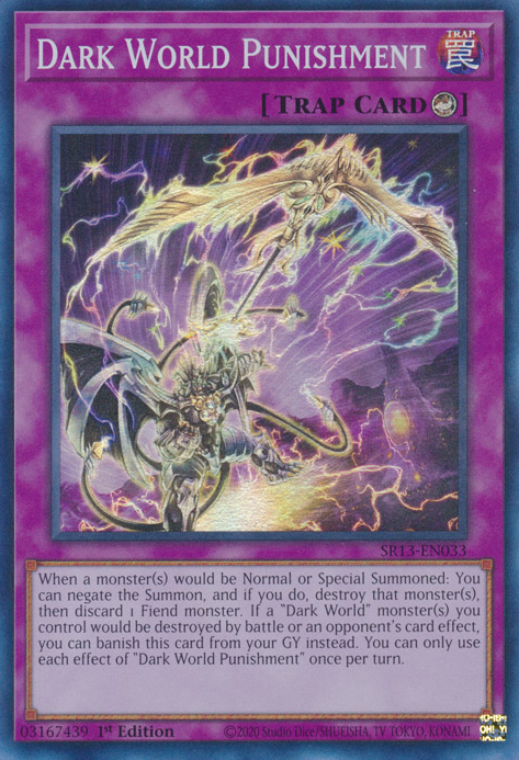 Dark World Punishment [SR13-EN033] Super Rare | The Time Vault CA